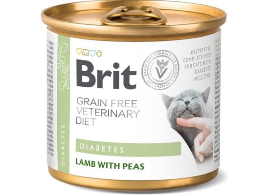 Brit VD Cat GF Diabetes 200 g