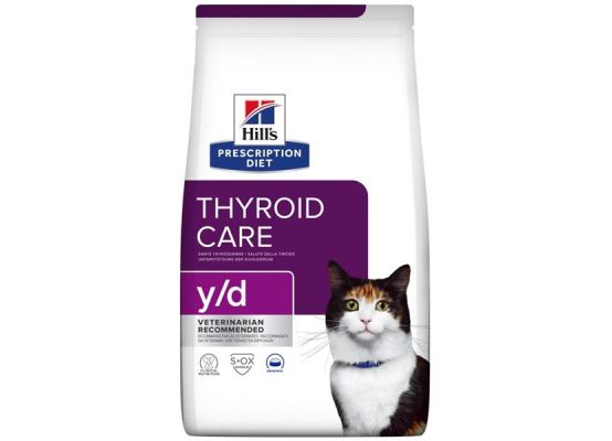 Hill's Fel. PD Y/D Thyroid Care Dry 1,5kg