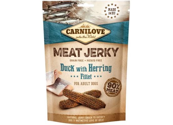 Carnilove Dog Jerky Duck & Herring Fillet 100 g