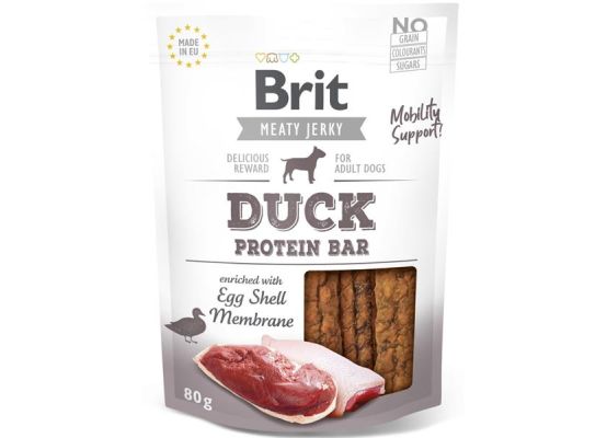 Brit Dog Jerky Duck Protein Bar 80g