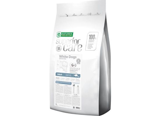 Nature's Protection Dog Dry Superior Adult SB White Wh Fish 10 kg