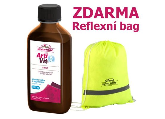 Artivit sir. 200 ml + reflexní bag zdarma