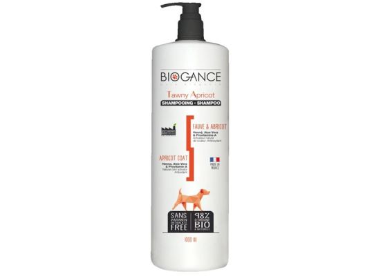 Biogance šampon Tawny apricot - pro žlutohněd.srst 1l