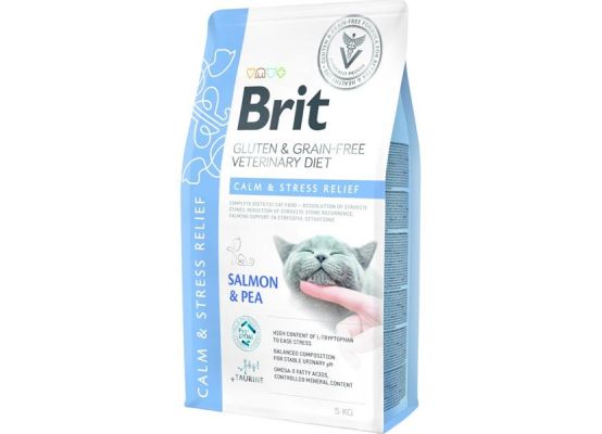 Brit GF Veterinary Diets Cat Calm&Stress Relief 5 kg