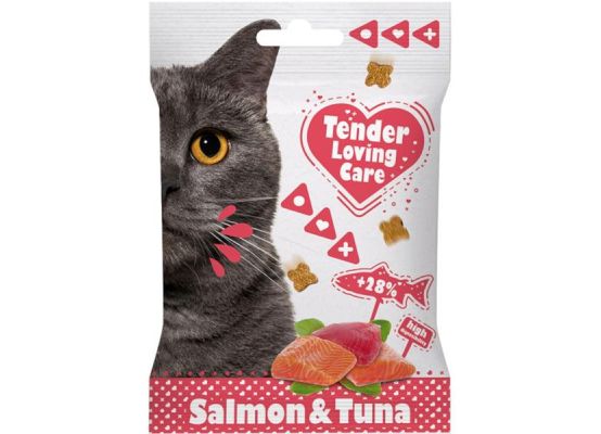 Tender Loving Care Cat pamlsek - losos, tuňák 50g