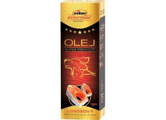 Vitar Veterinae Lososový olej 1 l