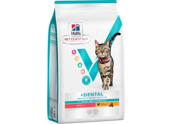 Hill's VetEssentials Feline DENTAL Adult chicken 1,5 kg NOVÝ