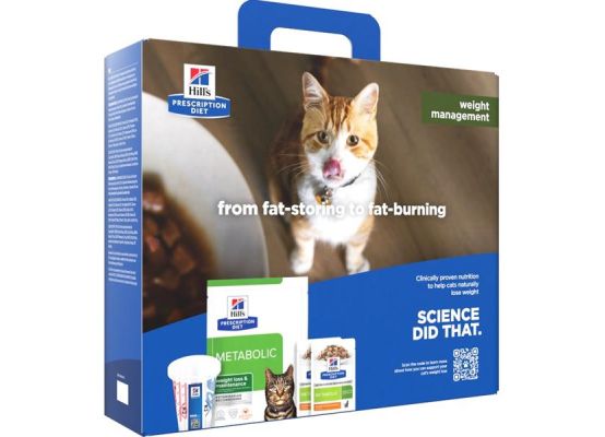 Hill's Prescription Diet Feline Meta 250g+(2x85g)
