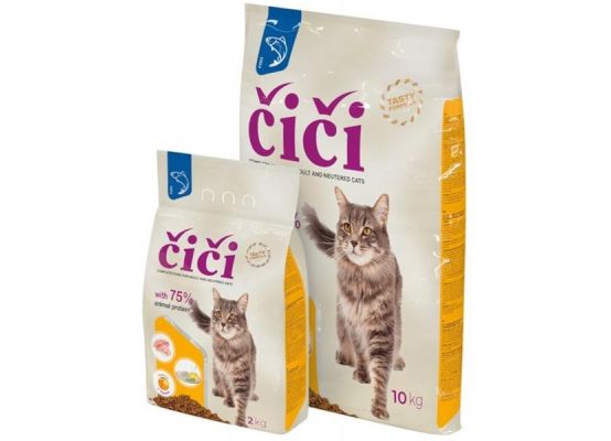 Čiči kompletní krmivo pro kočky s rybou 10kg