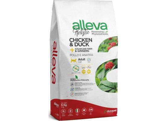 ALLEVA HOLISTIC Cat Dry Adult Chicken&Duck Neutered 5kg