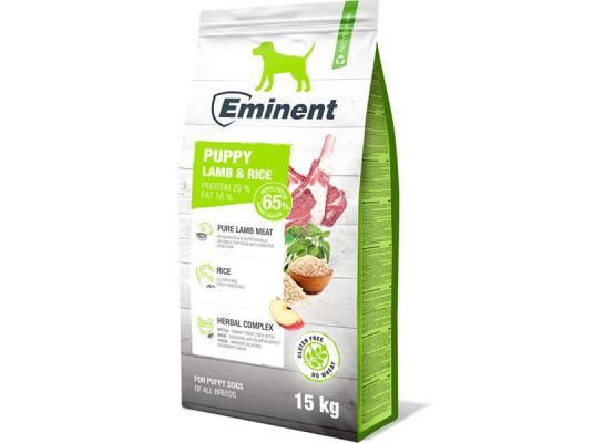 Eminent Puppy Lamb & Rice 15 kg