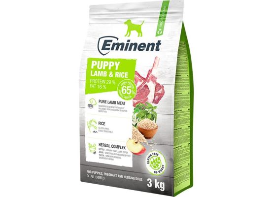 Eminent Puppy Lamb & Rice 3 kg