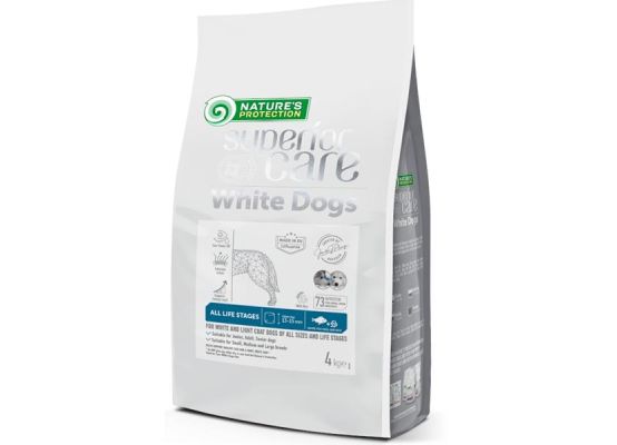 Nature's Protection Superior Care Dog Dry White Dogs White Fish 4 kg 
