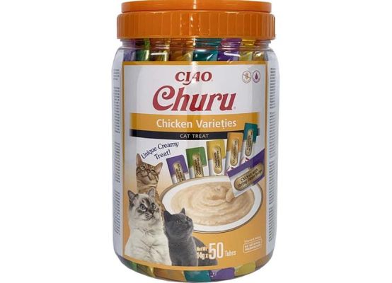 Inaba Churu cat snack kuře multipack 50x 14g