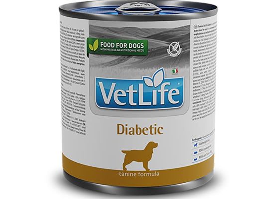 Vet Life Natural Canine konz. Diabetic 300 g