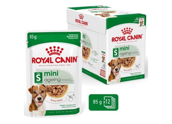 Royal Canin Mini Ageing 12+, kapsička 12 x 85 g