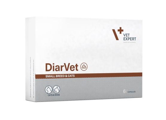 VetExpert DiarVet Small Breed & Cats 6 cps (Twist off)