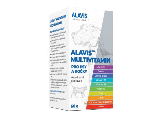 Alavis Multivitamín pro psy a kočky 60 g