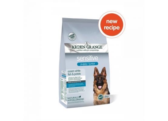 Arden Grange Puppy/Junior Sensitive Ocean White Fish & Potato 2 kg