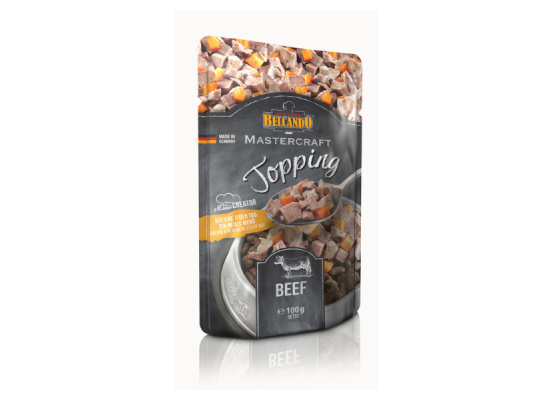 Belcando MasterCraft Topping Beef - Hovězí svalovina s mrkví 100 g