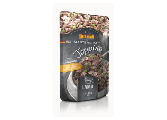 Belcando MasterCraft Topping Lamb - Jehněčí s hráškem 100 g