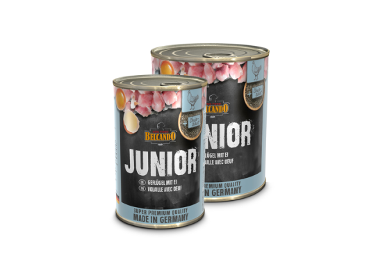 Belcando Junior drůbeží s vejci 400 g