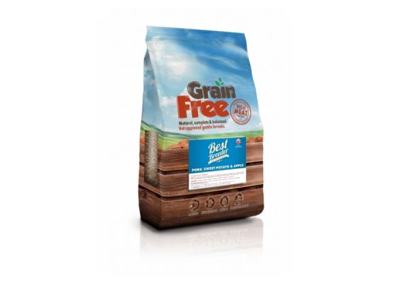 Best Breeder Grain Free Pork, Sweet Potato & Apple 2 kg