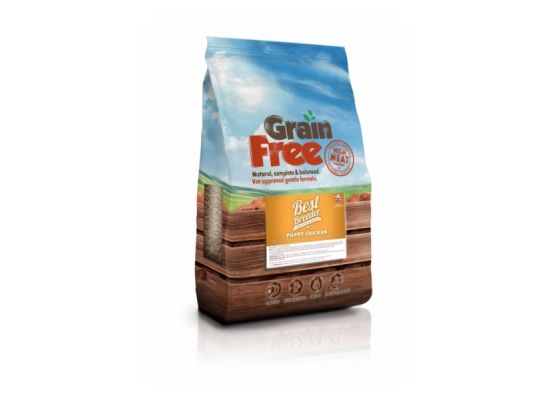 Best Breeder Grain Free Puppy Chicken with Sweet Potato, Carrots & Peas 2 kg