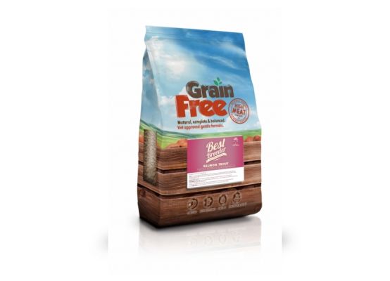 Best Breeder Grain Free Salmon, Trout, Sweet Potato & Asparagus 2 kg