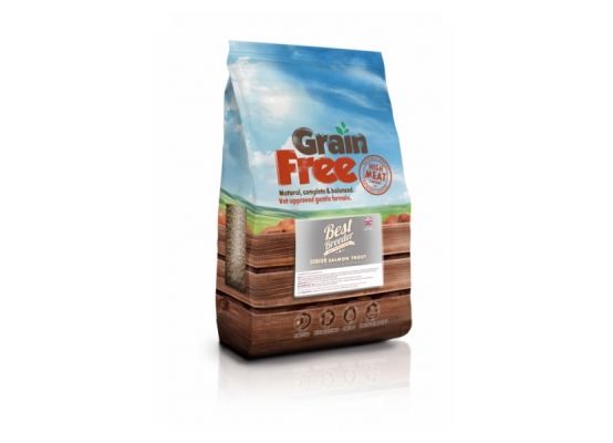 Best Breeder Grain Free Senior Trout with Salmon, Sweet Potato & Asparagus 2 kg