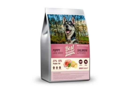 Best Breeder Large Breed Puppy Salmon & Potato 2 kg