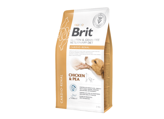 Brit Veterinary Diets Dog GF Cardio Renal 2kg