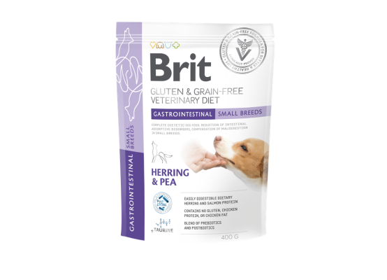 Brit Veterinary Diets Dog GF Gastrointestinal Small Bread 400 g
