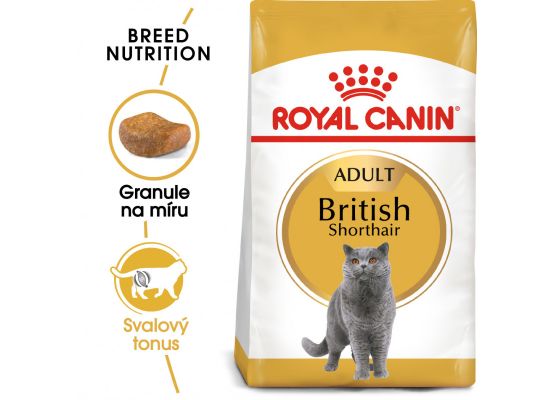 Royal Canin British Shorthair Adult granule pro britské krátkosrsté kočky 2 Kg