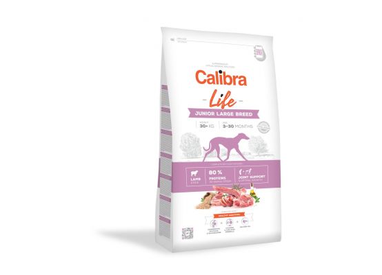 Calibra Dog Life Junior Large Breed Lamb 12kg