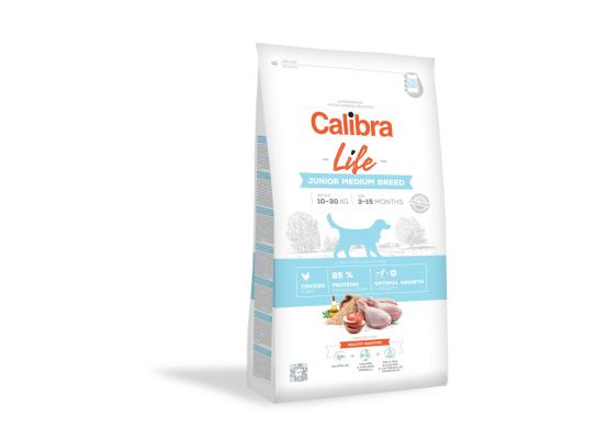 Calibra Dog Life Junior Medium Breed Chicken 2,5kg