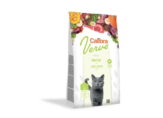 Calibra Cat Verve GF Adult Lamb & Venison 8+ 3,5kg