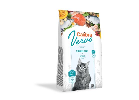 Calibra Cat Verve GF Sterilised Herring 750g