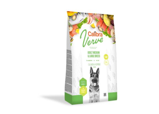 Calibra Dog Verve GF Adult M&L Salmon & Herring 2kg