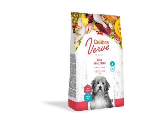 Calibra Dog Verve GF Adult Small Chicken & Duck 1,2kg