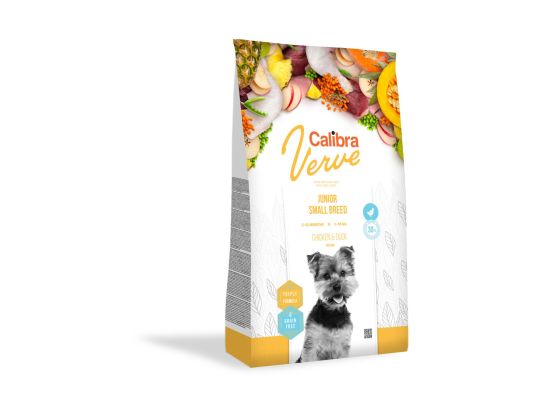 Calibra Dog Verve GF Junior Small Chicken & Duck 6kg