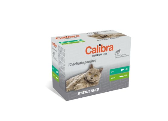 Calibra Cat kapsa Premium Steril. multipack 12x100g