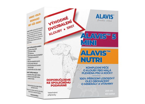 Alavis 5 MINI 90 tbl + Alavis Nutri 200ml