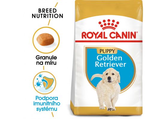 Royal Canin Golden Retriever Puppy granule pro štěně zlatého retrívra 12 Kg