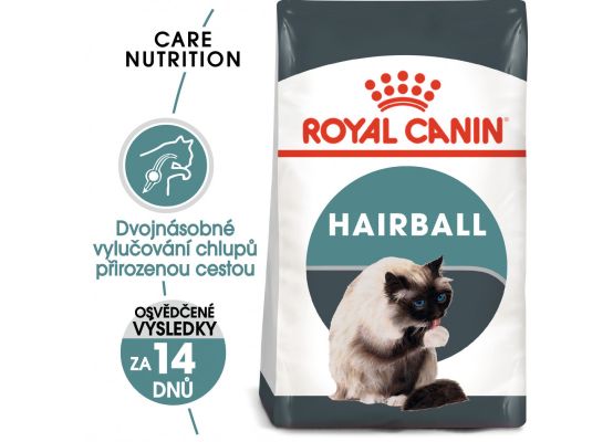 Royal Canin Hairball Care granule pro kočky pro správné vylučování 400 g