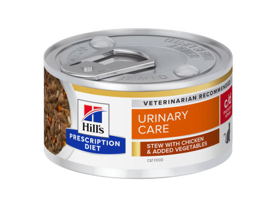 Hill's Fel. PD C/D UrinaryStress Chicken&Veg stew Konz. 82 g