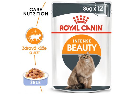 Royal Canin Intense Beauty Jelly kapsička pro kočky v želé 85 g