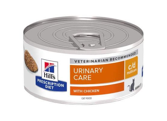 Hill's Fel. PD C/D MultiCare Minced Chicken Konz. 156g