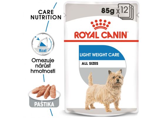 Royal Canin Light Weight Care Dog Loaf, kapsička 12 x 85 g