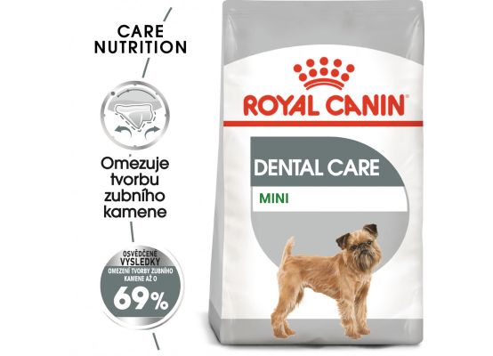 Royal Canin Mini Dental Care granule pro psy snižující tvorbu zubního kamene 8 Kg